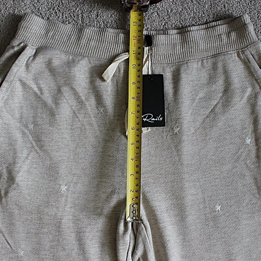 New w/Tags - Rails Kingston Sweatpants, Embroidered Stars Celestial - XL - Picture 6 of 11